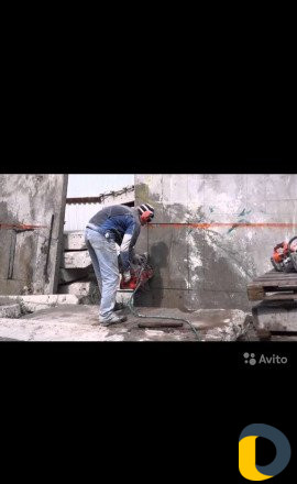 Резка бетона Алмазное сверление