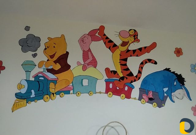 Рисунки на стенах