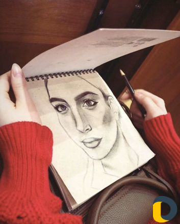 Рисую портреты людей