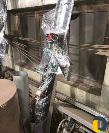 Ритуальный крест ручной работы