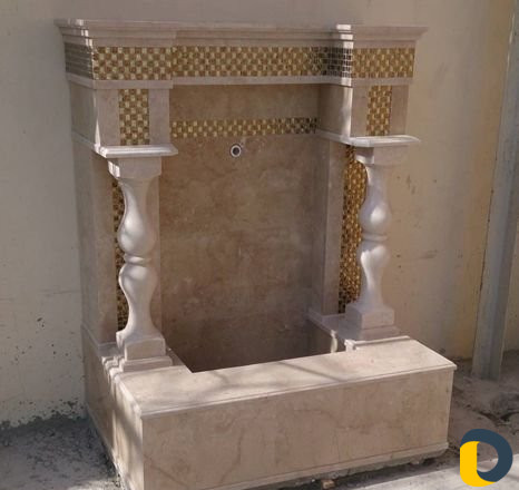 Родники из натурального мрамора