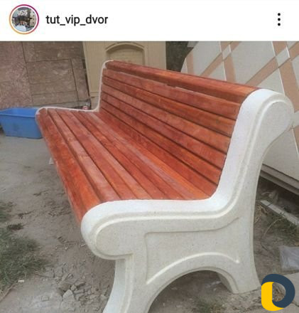 Родники,скамейки,вазы