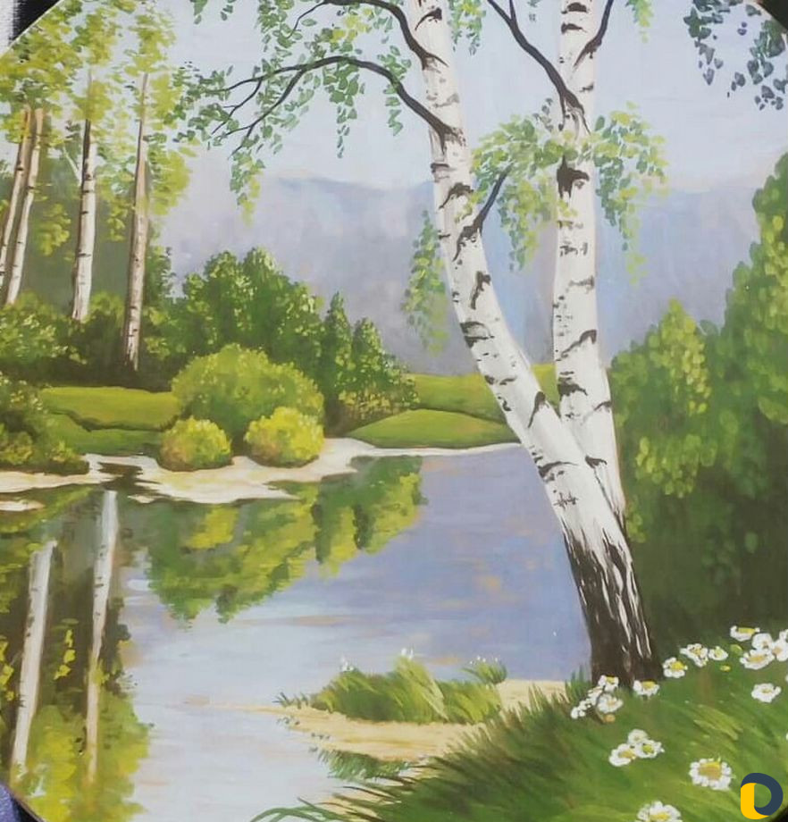 Роспись стен, меловые доски, художник, гончар, кер