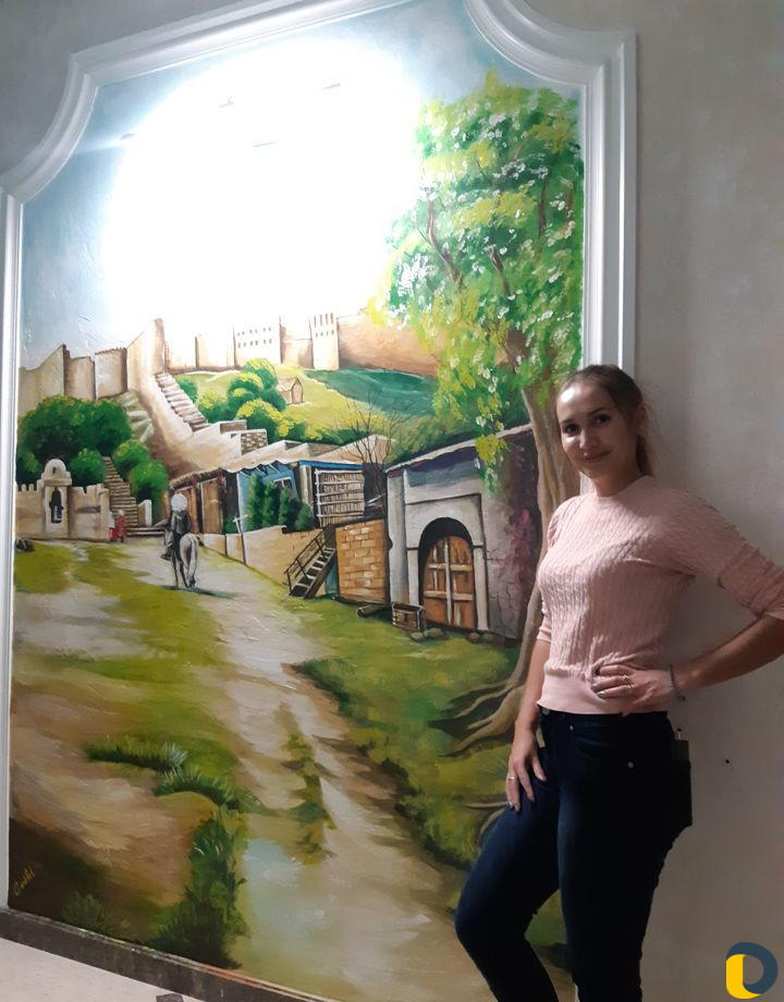 Роспись стен, помещений, картины, художник