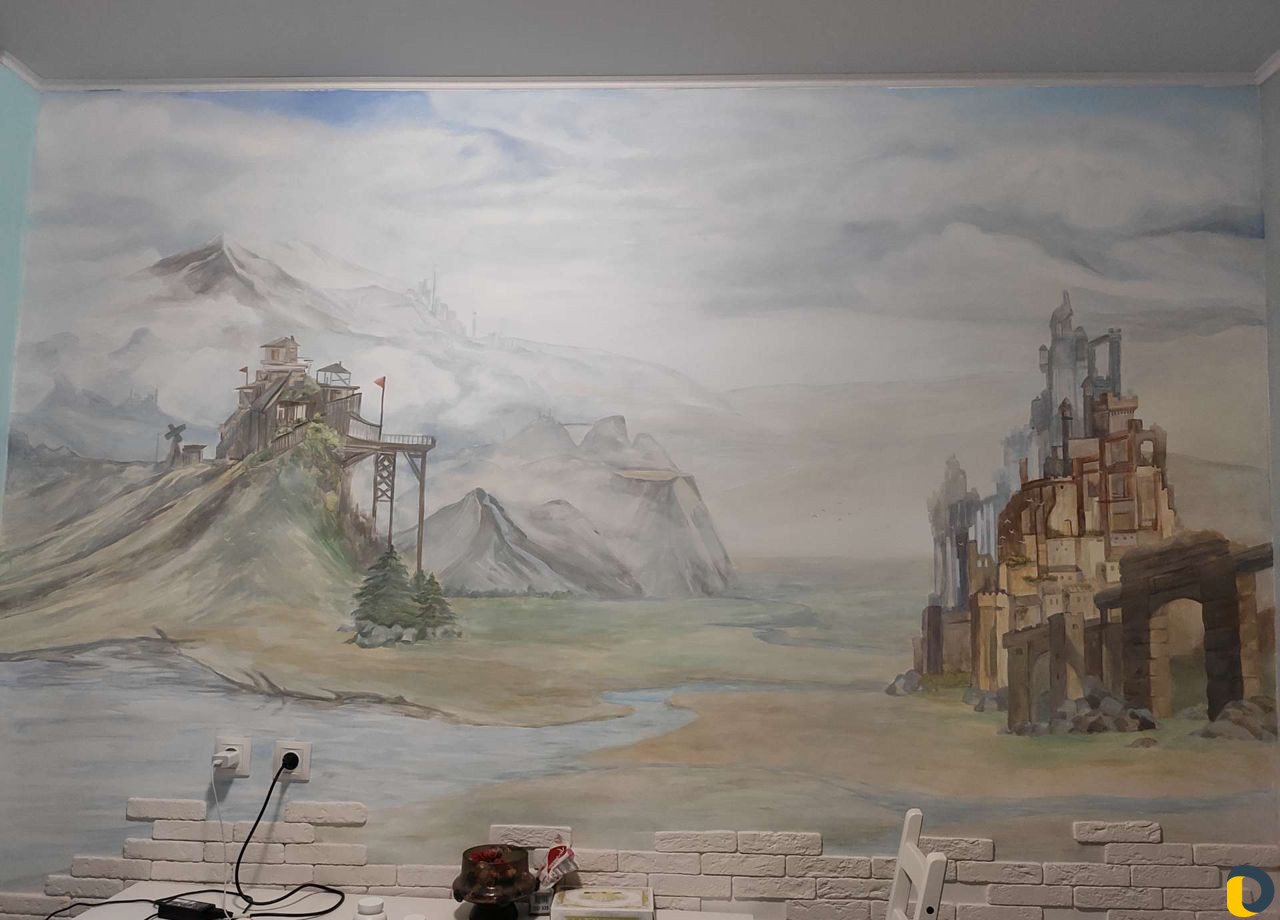 Роспись стен