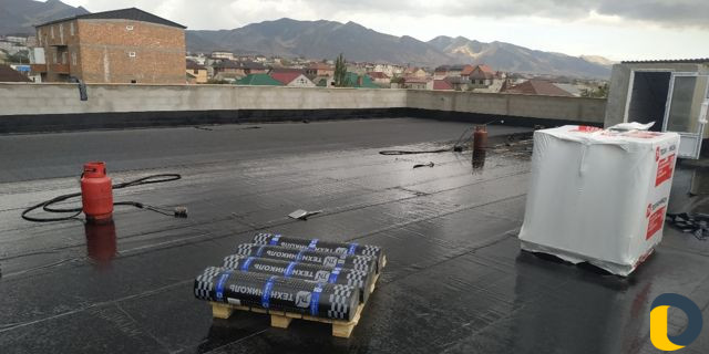 Рубероид, Кровля, мягкая кровля