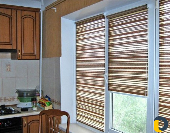 Рулонные шторы и жалюзи