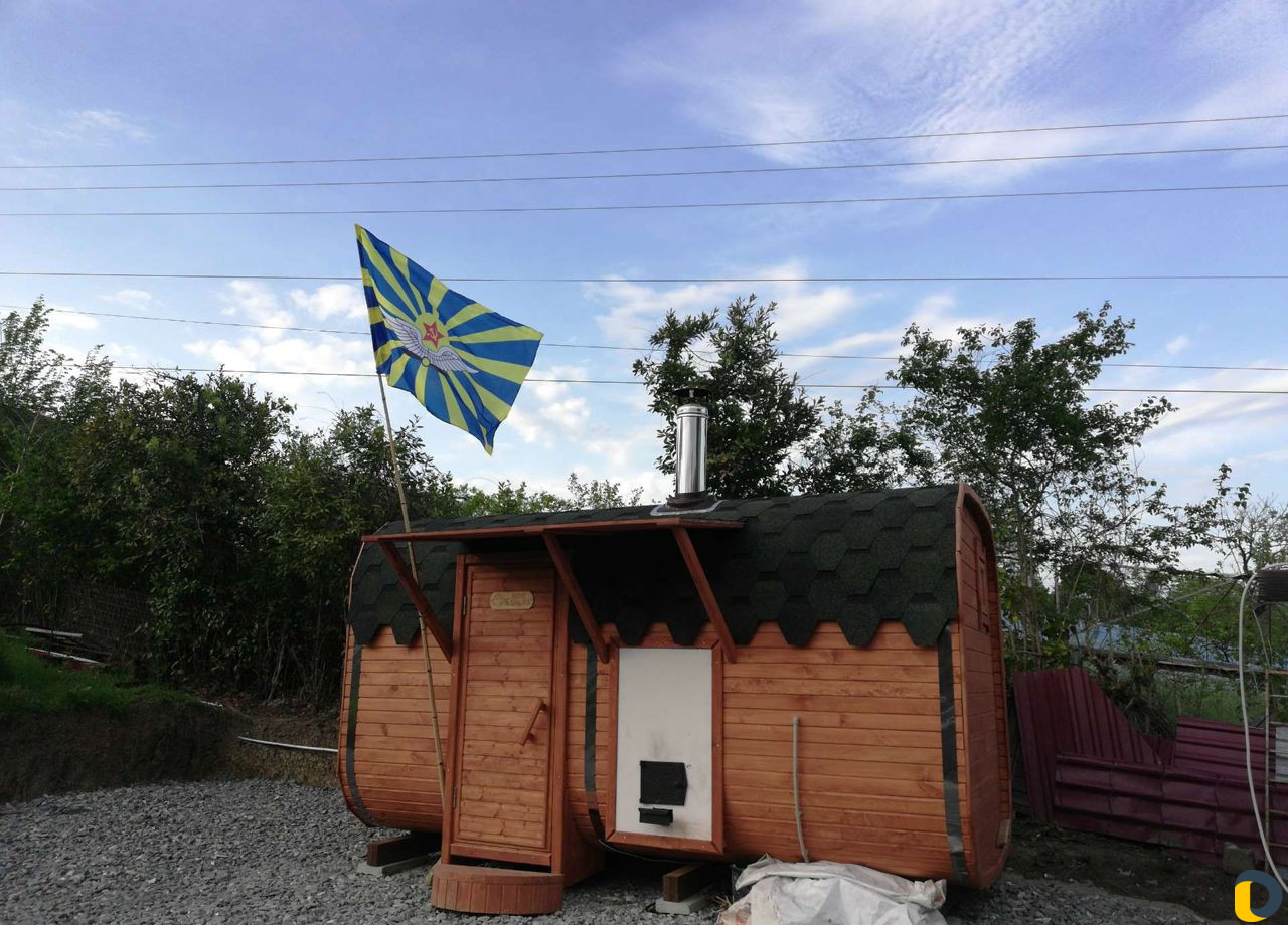 Русская баня на дровах