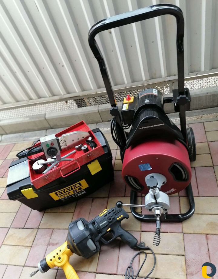 Сантехника, прочистка канализации