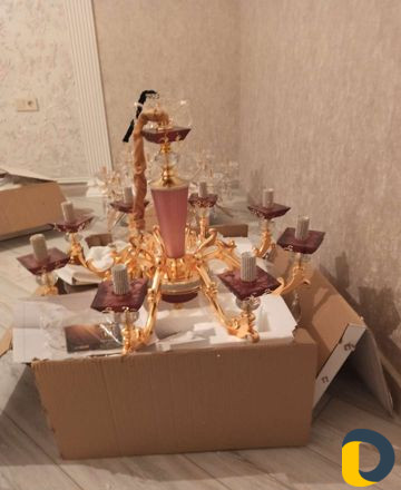 Сборка и установка Люстр