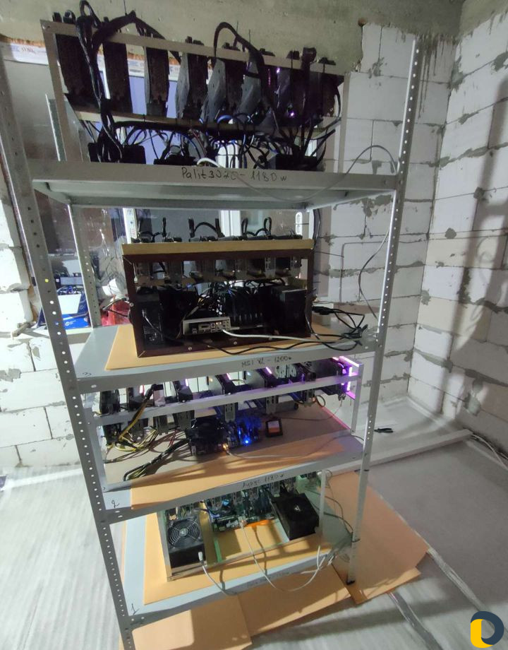 Сборка майнинг ферм