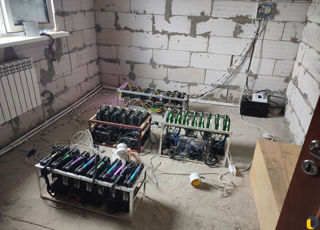 Сборка майнинг ферм