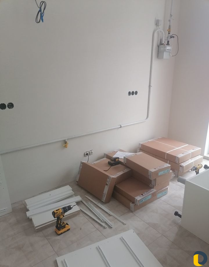 Сборка мебели кухни