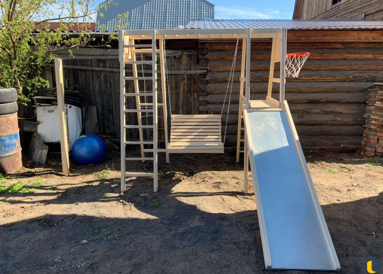 Сборка установка детских площадок