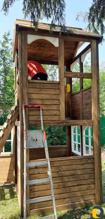 Сборка установка детских площадок