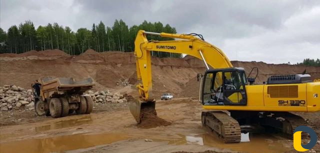Сдам в аренду экскаватор sumitomo 330