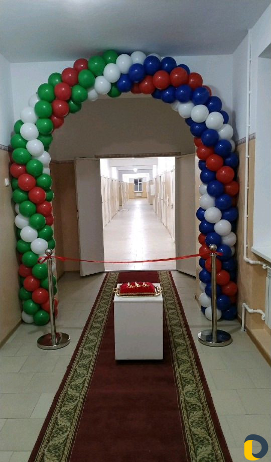 Шаровое оформление и гелиевые шары