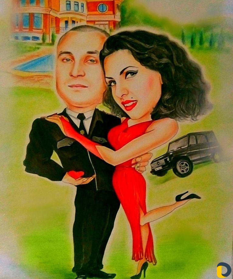 Шаржи и портреты по фото