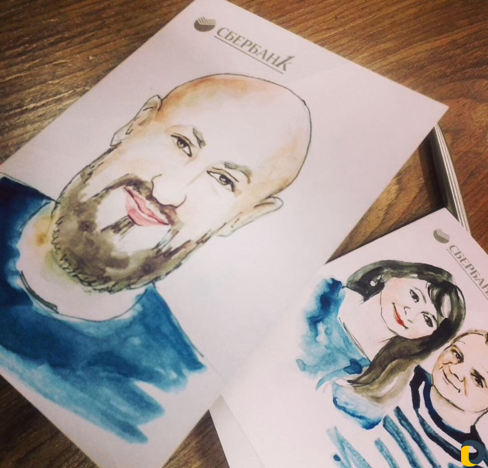 Шаржи портреты по фотографии