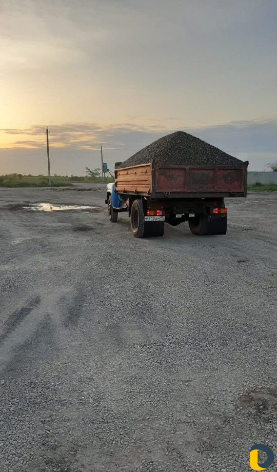 Щебень песок отсев гпс
