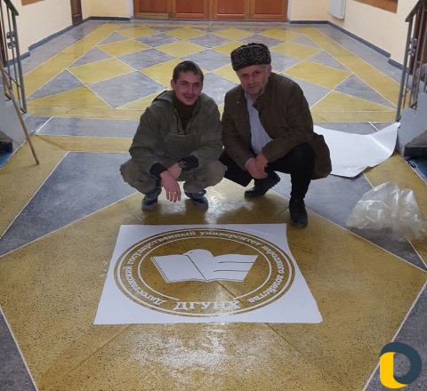 Шлифовка бетона и заливка бетона