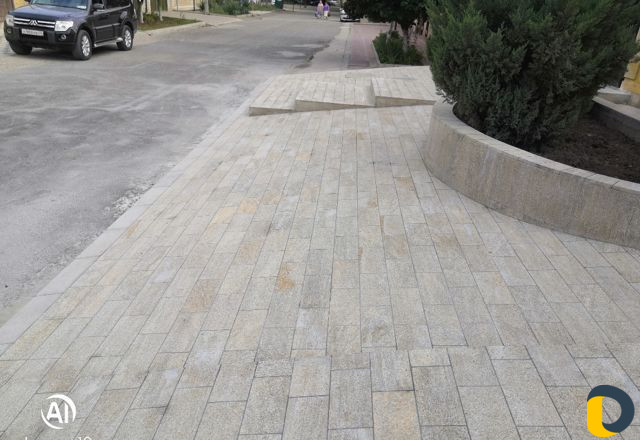Шлифовка бетонная мозаика декоротивного камня