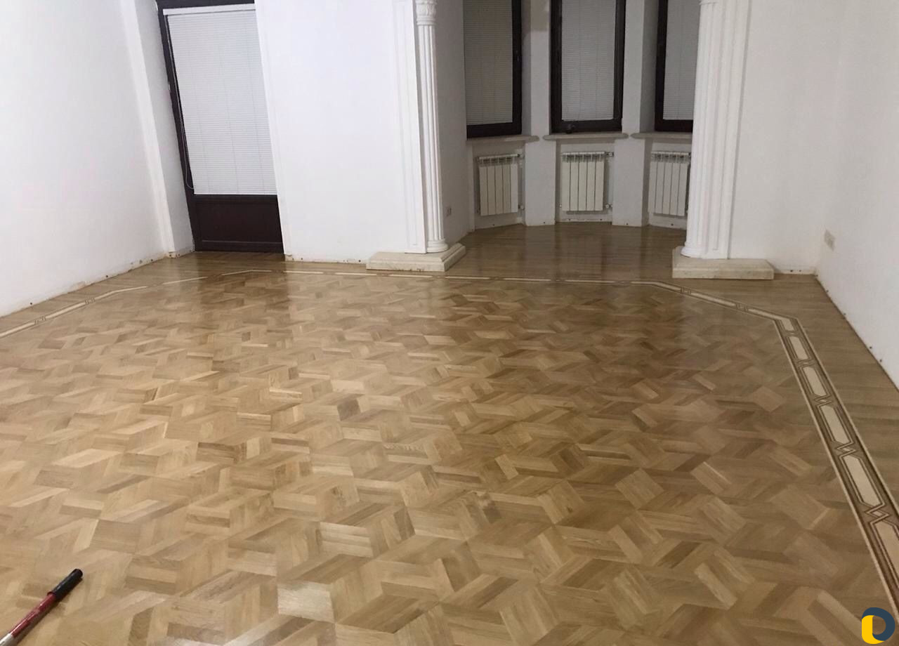 Шлифовка циклёвка лакировка евро на немецкие обуро