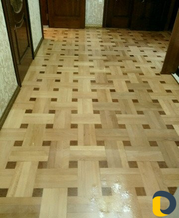 Шлифовка и лакировка паркета