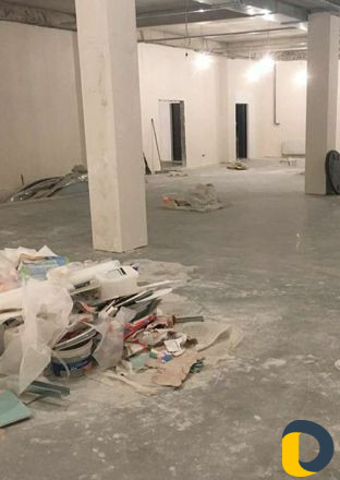 Шлифовка и покраска бетонного пола