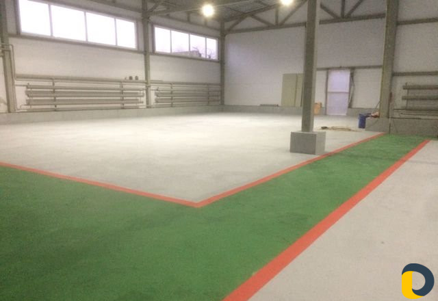 Шлифовка и покраска бетонных полов