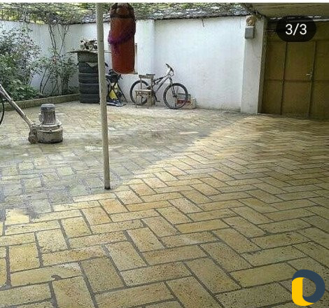 Шлифовка каменных дворов и пескоструйная чистка