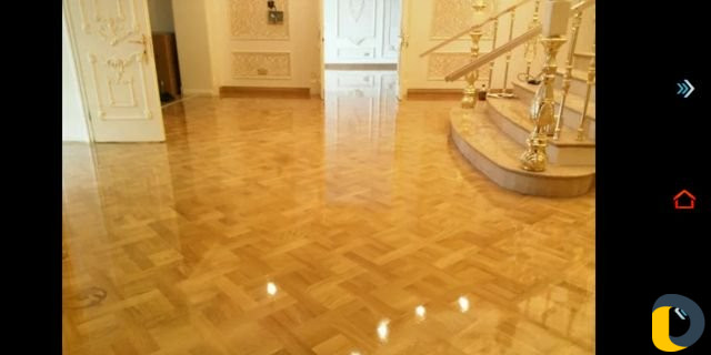 Шлифовка лакировка паркета деревяных палов