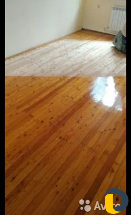 Шлифовка лакировка паркета деревяных палов