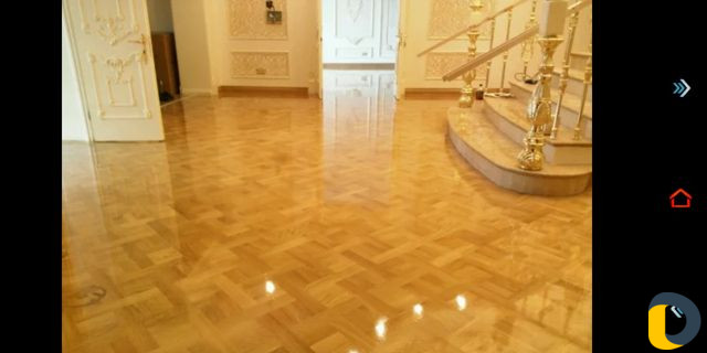 Шлифовка лакировка паркета деревяных палов