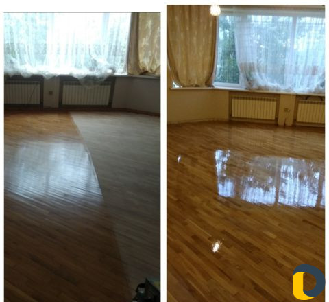 Шлифовка лакировка
