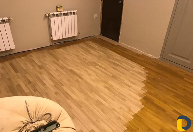Шлифовка паркета