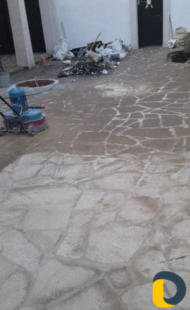 Шлифовка полировка и покраска бетонных полов