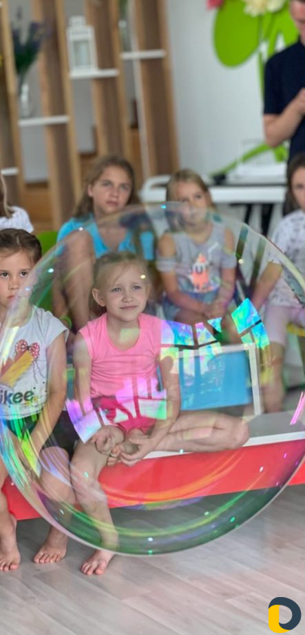 Шоу мыльных пузырей