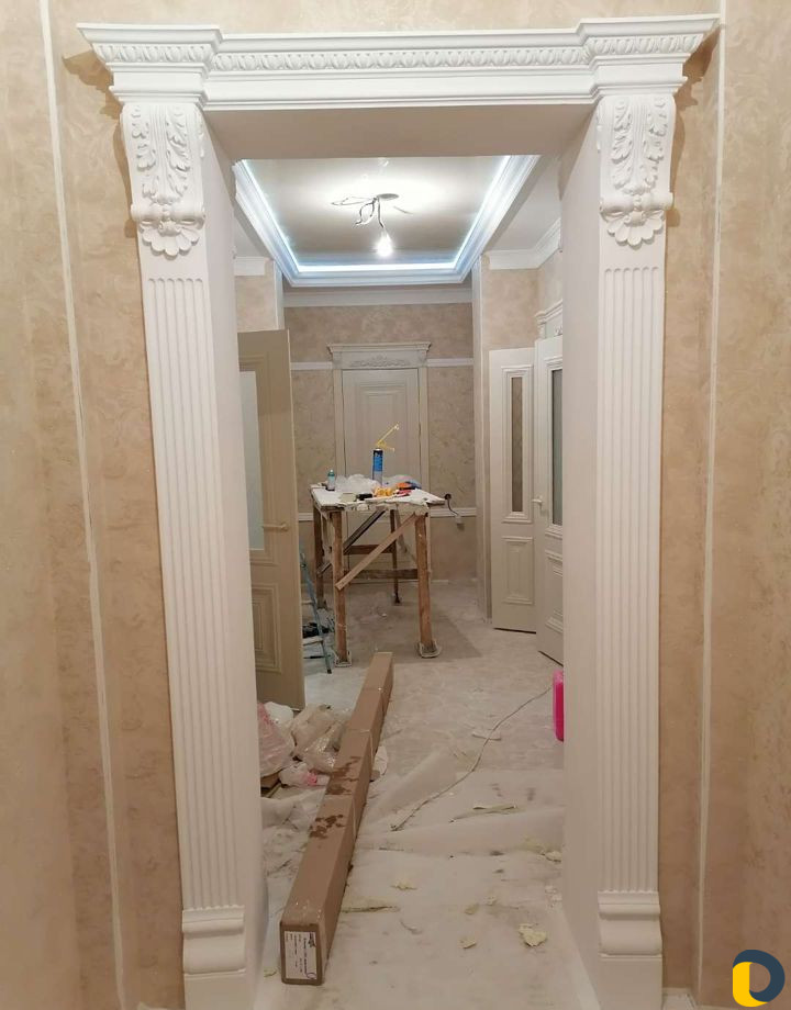 Шпаклёвка Обои Карниз Венецианка