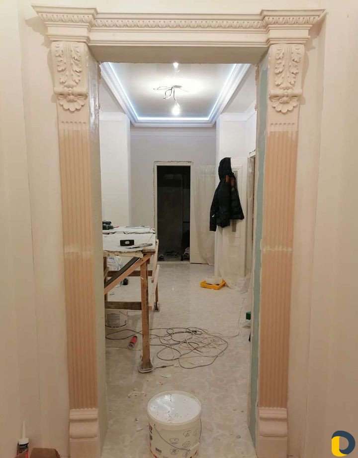 Шпаклёвка Обои Карниз Венецианка