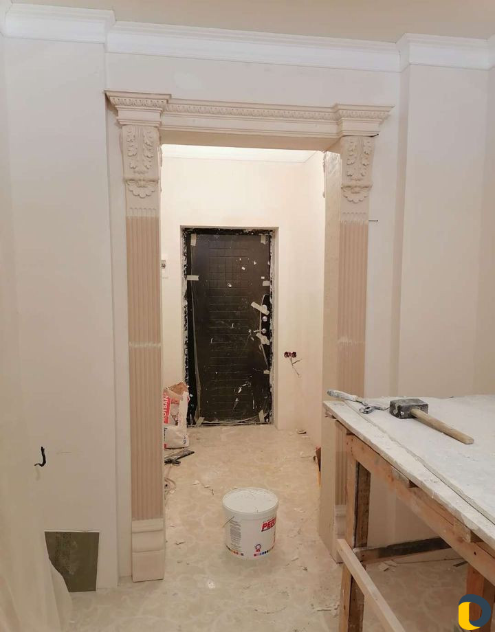 Шпаклёвка Обои Карниз Венецианка