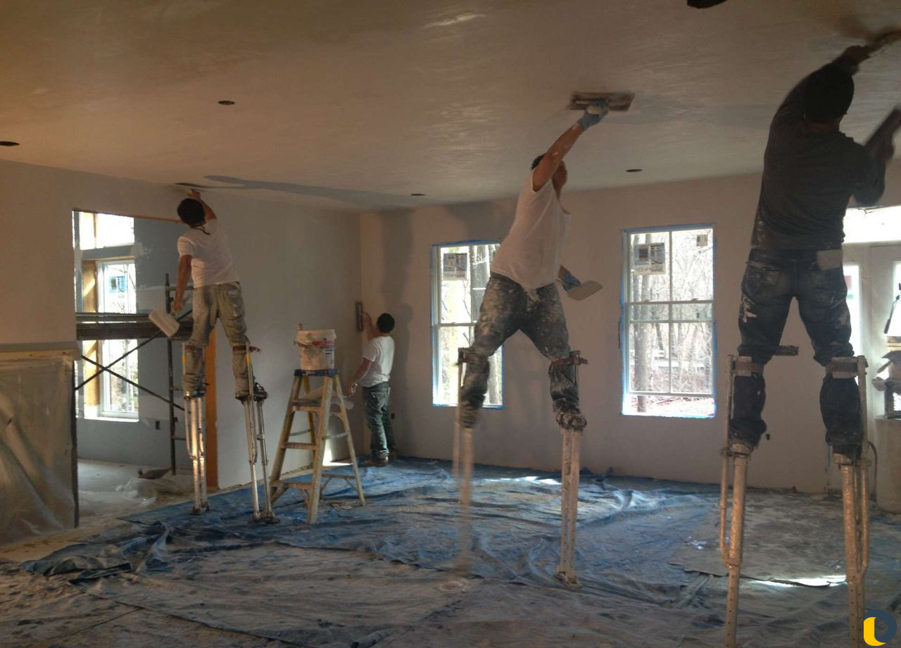 Шпаклёвка Обои Карниз Венецианка