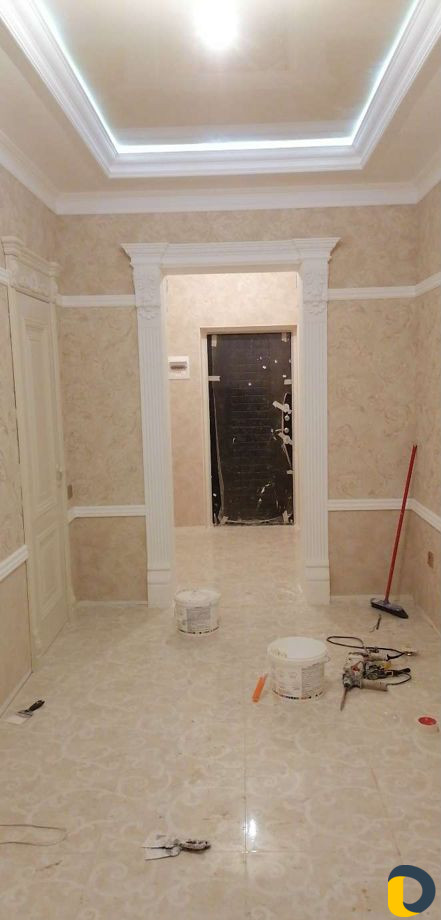 Шпаклёвка Обои Карниз Венецианка