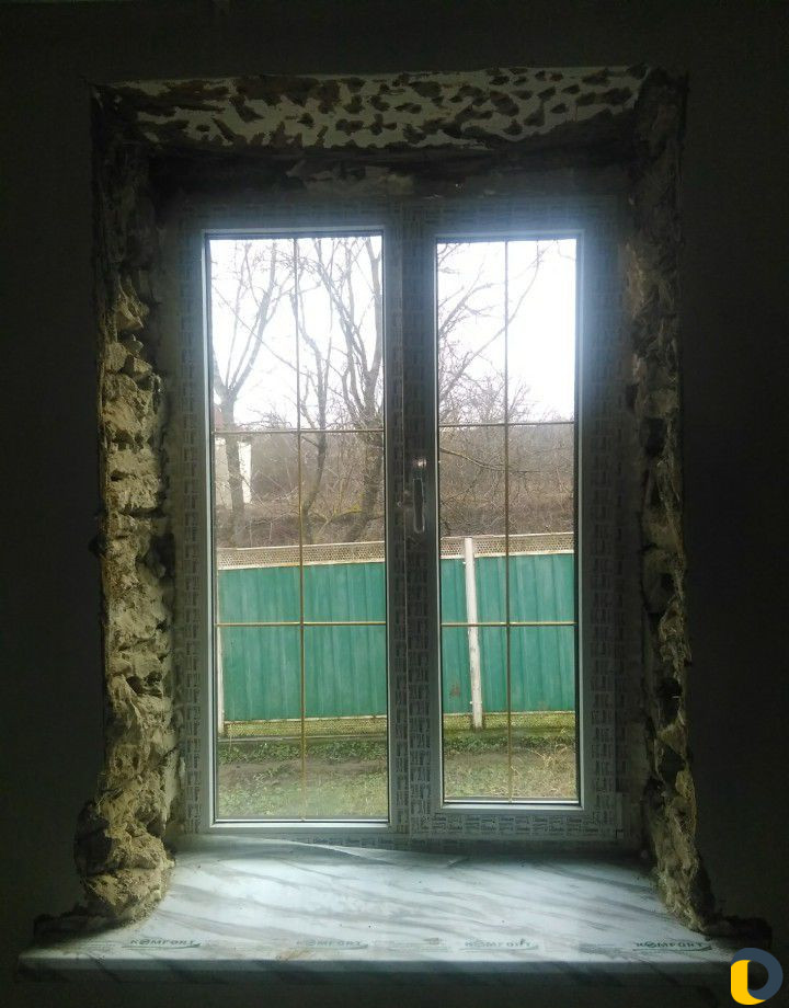 Шпаклёвка,Откосы