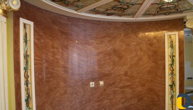 Шпаклевка побелка обои лепка-карнизы жидкие обои