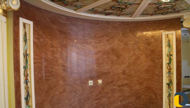 Шпаклевка побелка обои лепка-карнизы жидкие обои