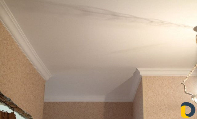 Шпаклевка.побелка