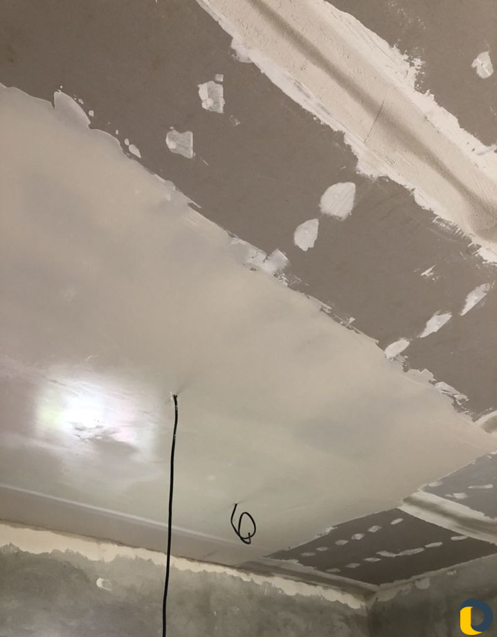 Шпаклевка стен и потолков