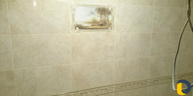 Шпатлевка, кафель, обои