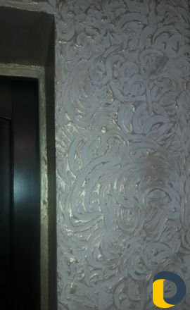 Шпатлевка, кафель, обои